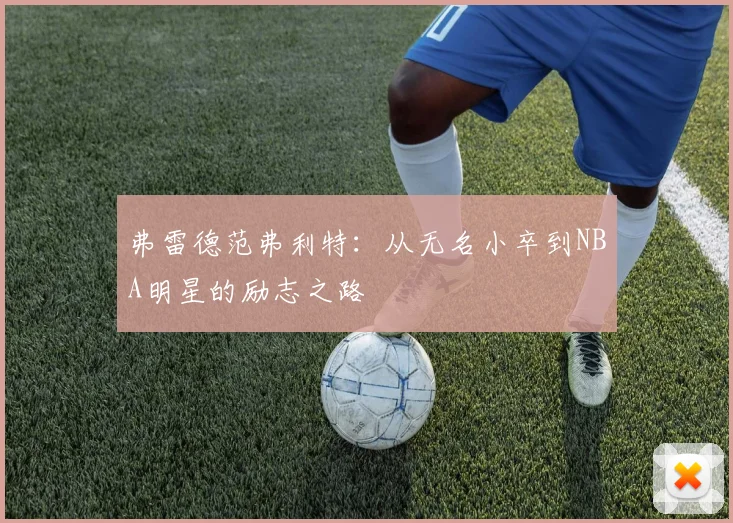 弗雷德范弗利特：从无名小卒到NBA明星的励志之路
