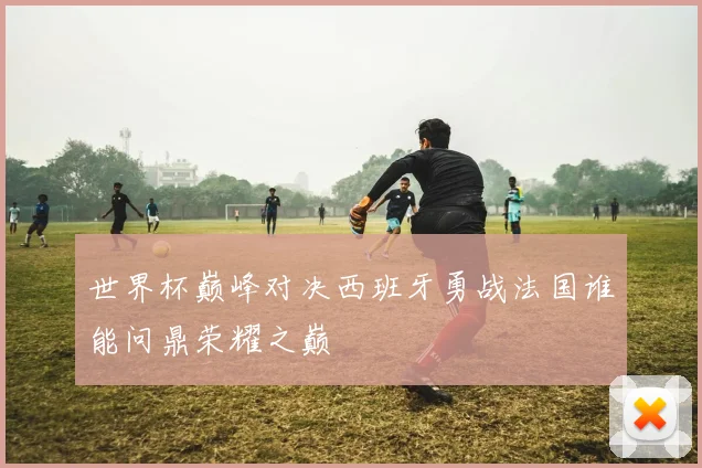 世界杯巅峰对决西班牙勇战法国谁能问鼎荣耀之巅